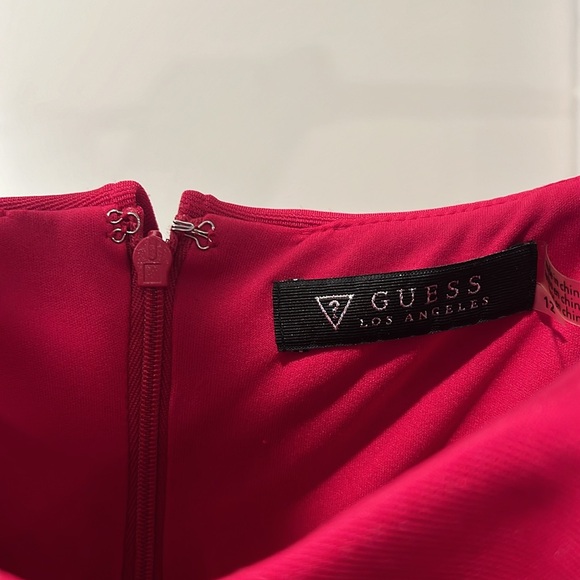 GUESS Pink Ruffle Dress - Picture 11 of 13